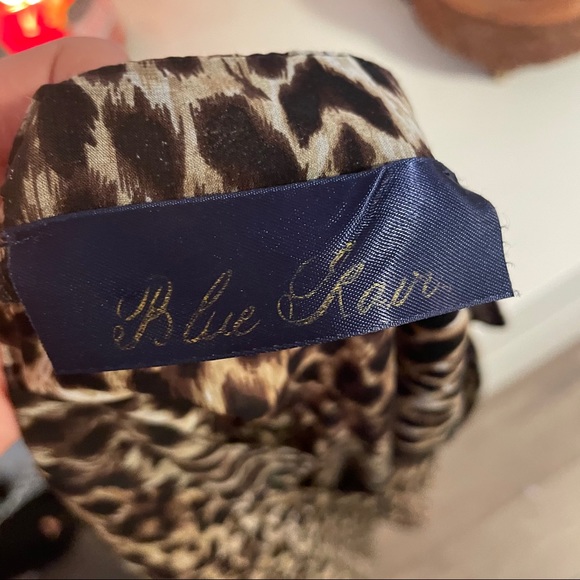 Leopard Print Blouse Size Medium - Picture 5 of 5